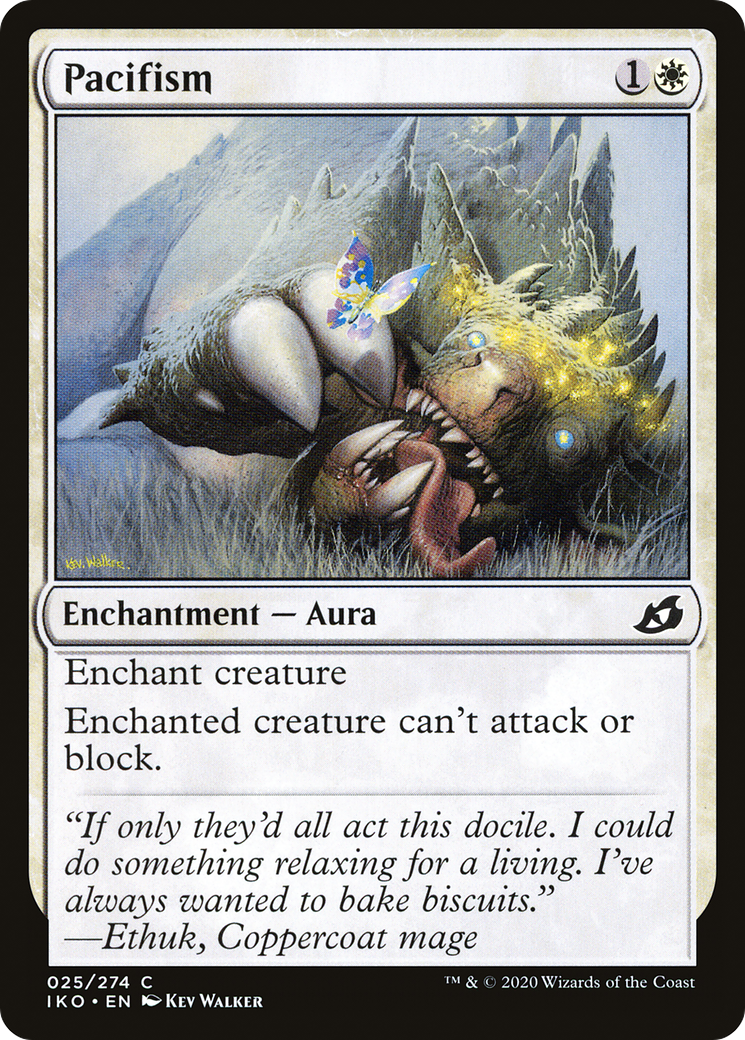 Pacifism (25) [Ikoria: Lair of Behemoths] - Deck Out Gaming
