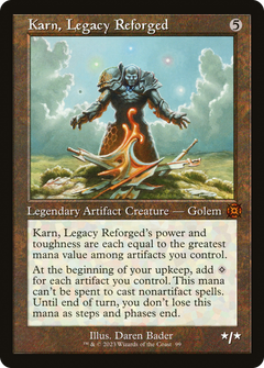 Karn, Legacy Reforged (Retro Frame) (99) [March of the Machine: The Aftermath] foil - Deck Out Gaming