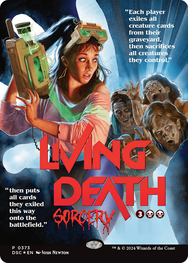 Living Death (Showcase) (373) [Duskmourn: House of Horror Commander] foil - Deck Out Gaming