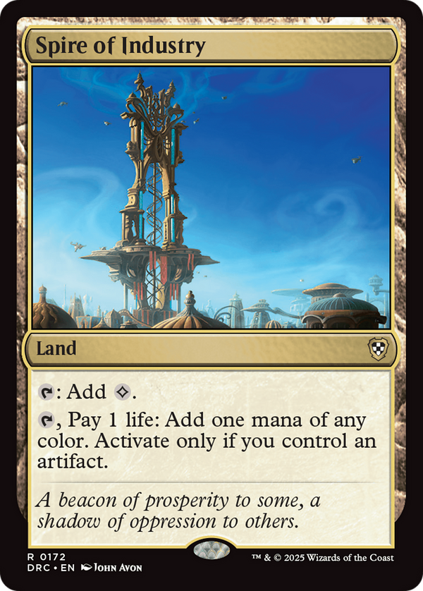 Spire of Industry (172) [Commander: Aetherdrift] - Deck Out Gaming