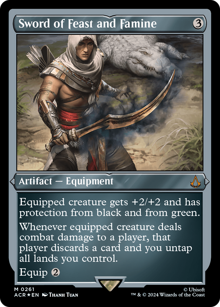 Sword of Feast and Famine (261) [Assassin's Creed] etched - Deck Out Gaming