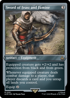 Sword of Feast and Famine (261) [Assassin's Creed] etched - Deck Out Gaming