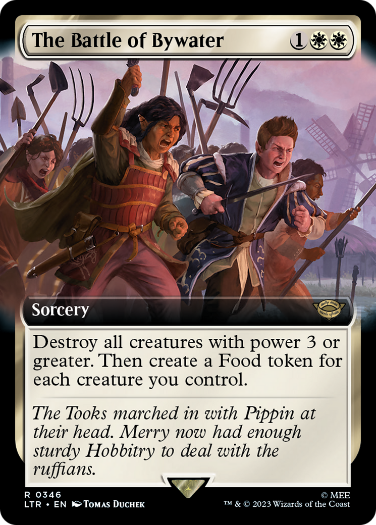 The Battle of Bywater (Extended Art) (346) [The Lord of the Rings: Tales of Middle-earth] - Deck Out Gaming