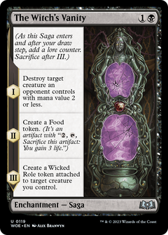 The Witch's Vanity (119) [Wilds of Eldraine] - Deck Out Gaming