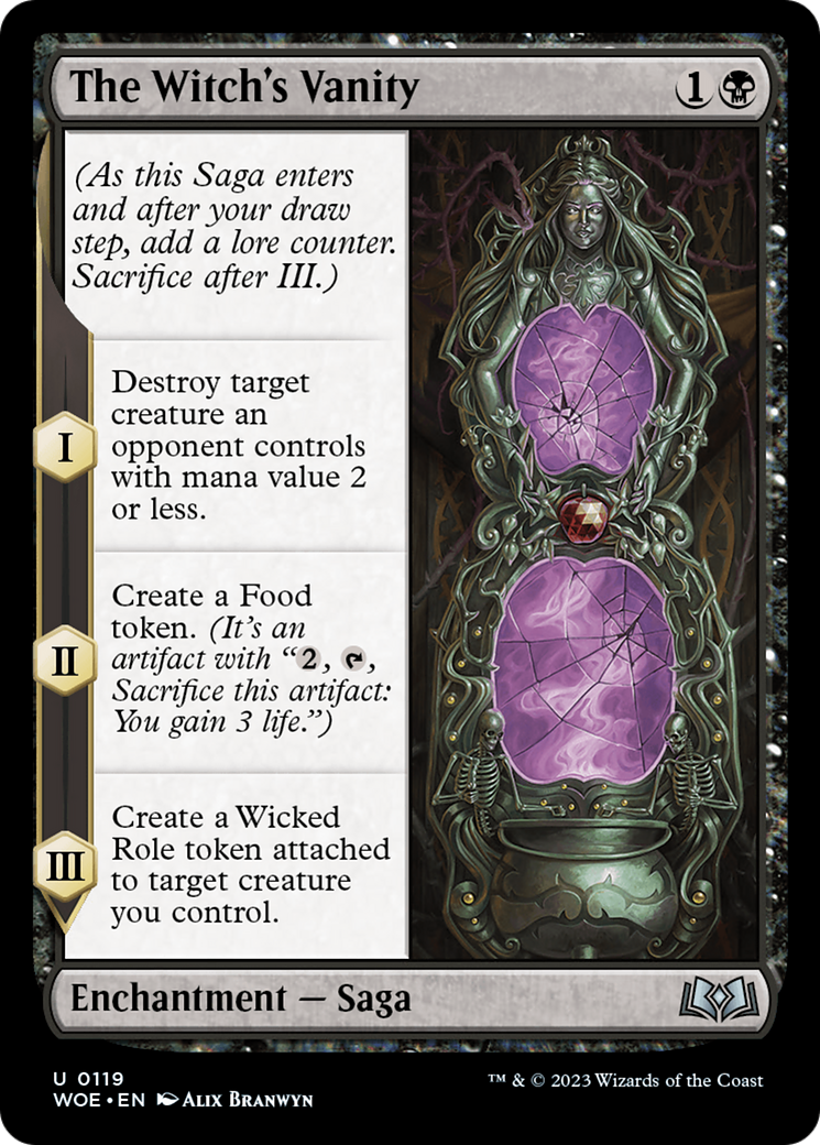The Witch's Vanity (119) [Wilds of Eldraine] - Deck Out Gaming