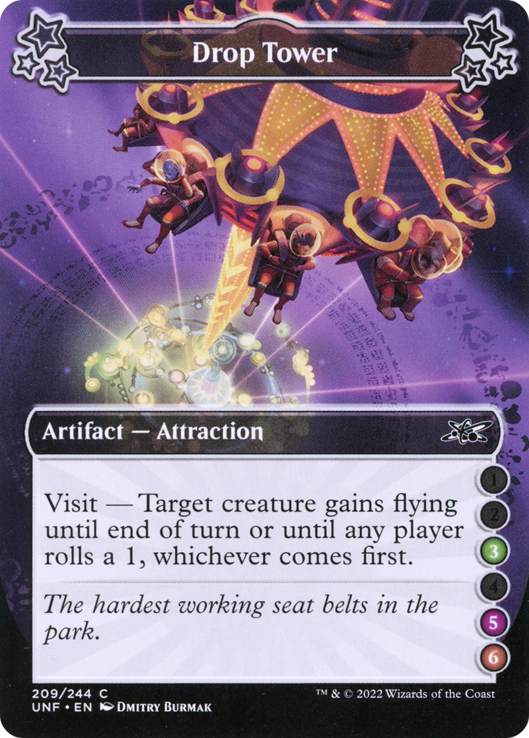 Drop Tower (3-5-6) (209) [Unfinity] foil - Deck Out Gaming