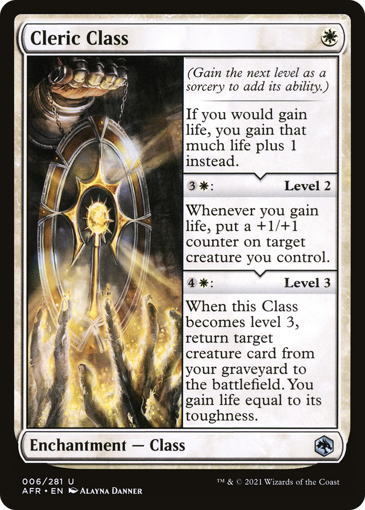 Cleric Class (6) [Adventures in the Forgotten Realms] foil - Deck Out Gaming