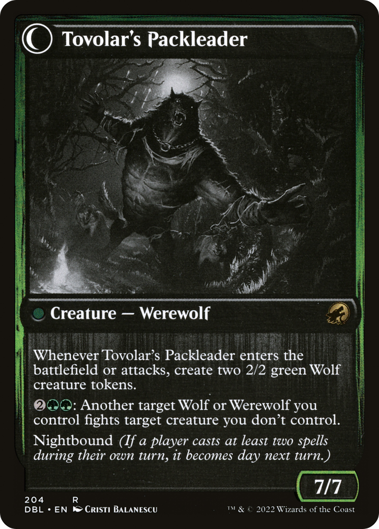 Tovolar's Huntmaster (204) [Innistrad: Double Feature] foil - Deck Out Gaming