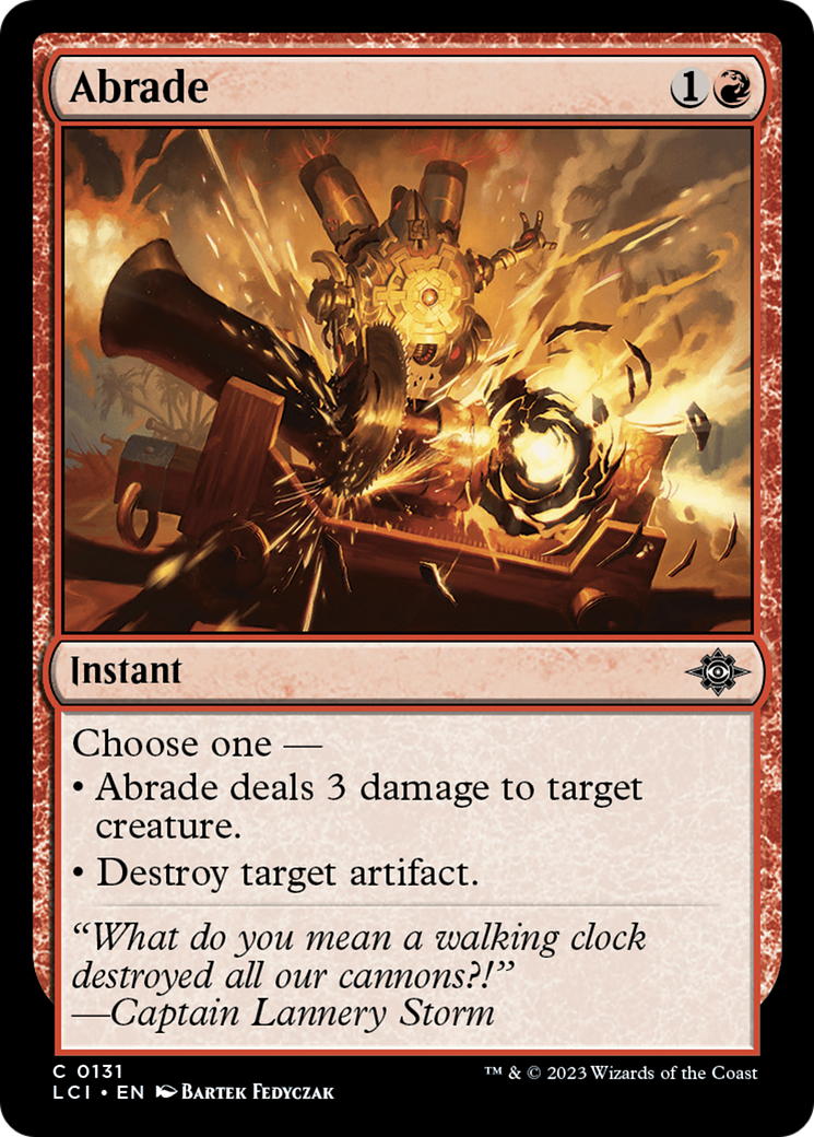 Abrade (131) [The Lost Caverns of Ixalan] - Deck Out Gaming