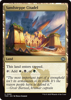 Sandsteppe Citadel (266) [Tarkir: Dragonstorm] - Deck Out Gaming