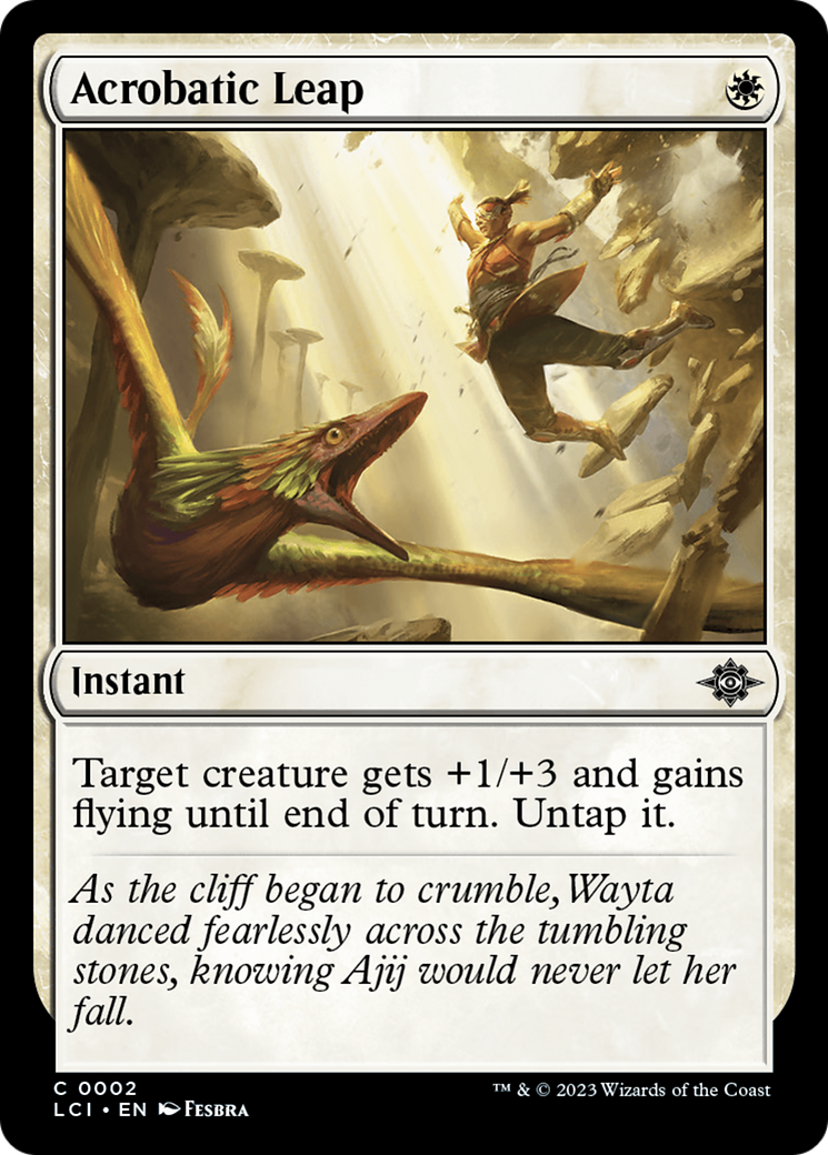 Acrobatic Leap (2) [The Lost Caverns of Ixalan] foil - Deck Out Gaming