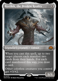 Kozilek, the Broken Reality (Foil Etched) (475) [Modern Horizons 3] foil - Deck Out Gaming
