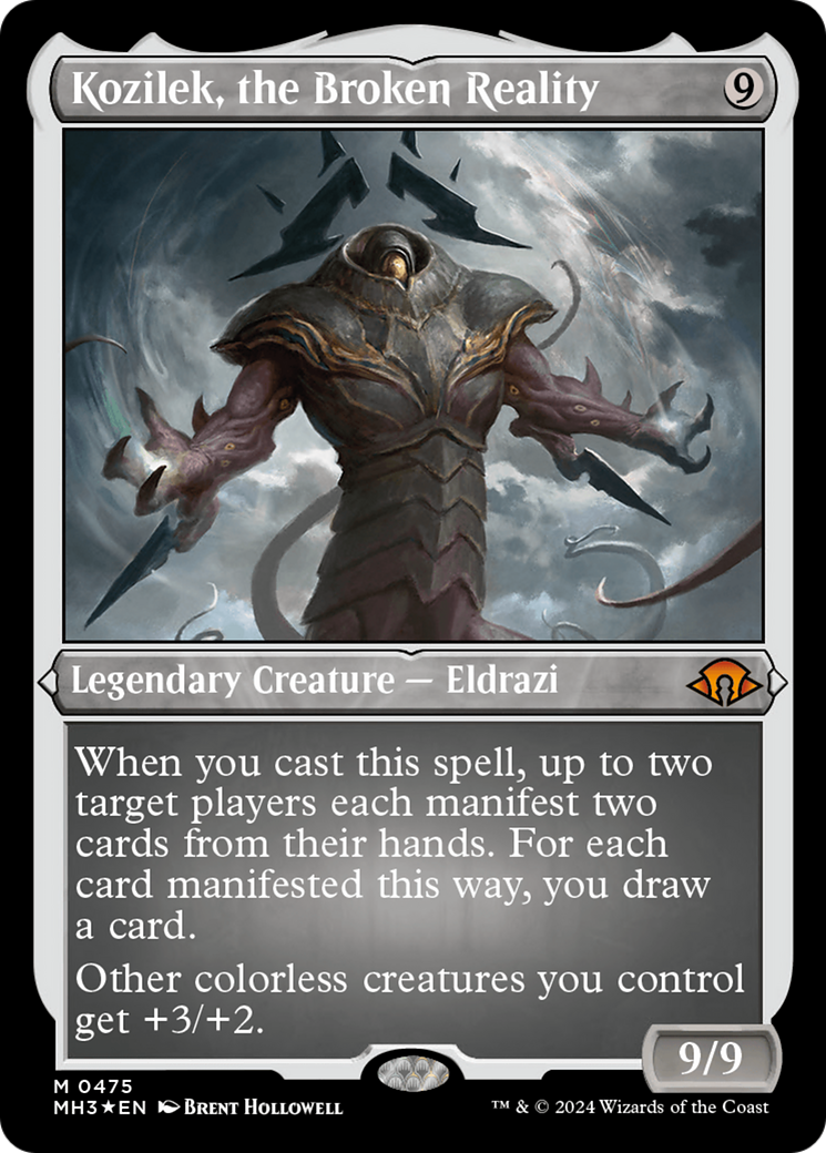 Kozilek, the Broken Reality (Foil Etched) (475) [Modern Horizons 3] foil - Deck Out Gaming