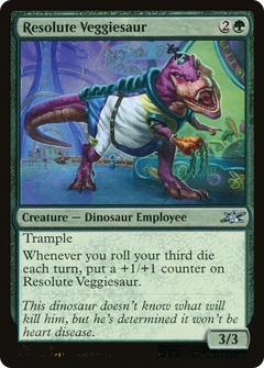 Resolute Veggiesaur (Galaxy Foil) (439) [Unfinity] foil - Deck Out Gaming
