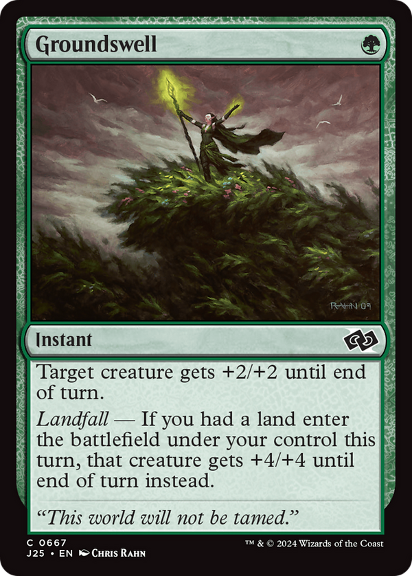 Groundswell (667) [Foundations Jumpstart] - Deck Out Gaming