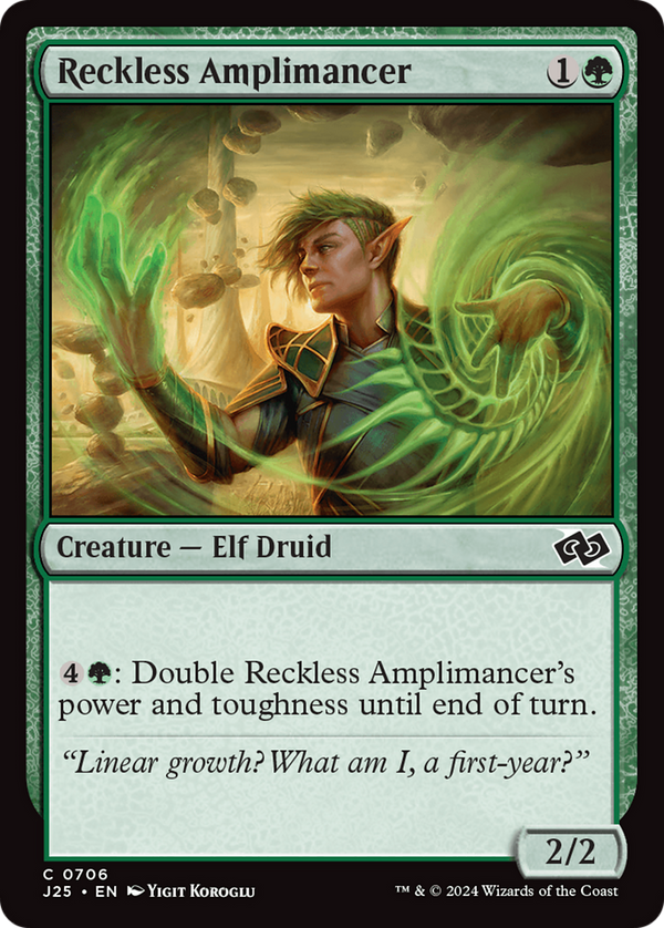 Reckless Amplimancer (706) [Foundations Jumpstart] - Deck Out Gaming