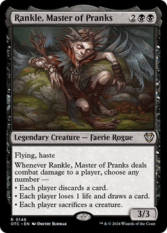 Rankle, Master of Pranks (148) [Outlaws of Thunder Junction Commander] - Deck Out Gaming