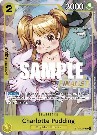 Charlotte Pudding (Online Regional 2023) [Finalist] (ST07-008) [One Piece Promotion Cards] Foil - Deck Out Gaming