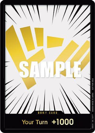 DON!! Card (Gold) [One Piece Promotion Cards] Foil - Deck Out Gaming