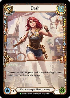 Dash - HER070 (HER070) [Flesh and Blood: Promo Cards] Cold Foil - Deck Out Gaming