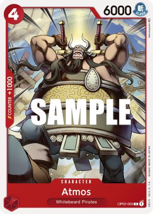 Atmos (OP02-003) [Paramount War] - Deck Out Gaming
