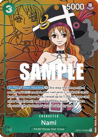 Nami (Alternate Art) (OP02-036) [Paramount War] Foil - Deck Out Gaming