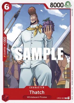 Thatch (OP02-007) [Paramount War] - Deck Out Gaming