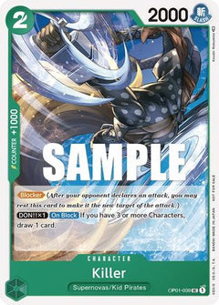 Killer (Promotion Pack 2023) (OP01-039) [One Piece Promotion Cards] - Deck Out Gaming