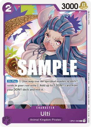 Ulti (Promotion Pack 2023) (OP01-093) [One Piece Promotion Cards] - Deck Out Gaming