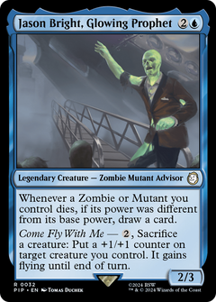 Jason Bright, Glowing Prophet (32) [Fallout] foil - Deck Out Gaming