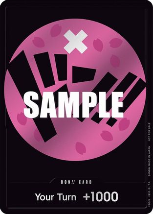 DON!! Card (Pink) [One Piece Promotion Cards] Foil - Deck Out Gaming