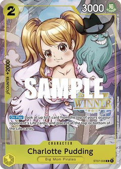 Charlotte Pudding (Offline Regional 2023) [Winner] (ST07-008) [One Piece Promotion Cards] Foil - Deck Out Gaming
