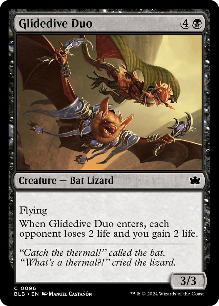 Glidedive Duo (96) [Bloomburrow] - Deck Out Gaming