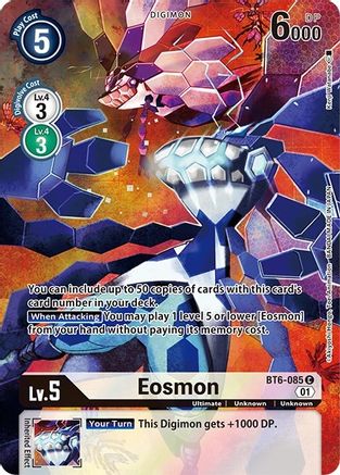 Eosmon (Alternate Art) (BT6-085) [Dimensional Phase] Foil - Deck Out Gaming