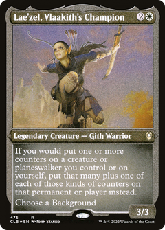 Lae'zel, Vlaakith's Champion (476) [Commander Legends: Battle for Baldur's Gate] etched - Deck Out Gaming
