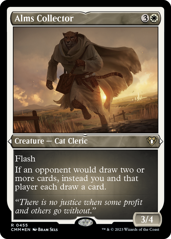 Alms Collector (Foil Etched) (455) [Commander Masters] foil - Deck Out Gaming