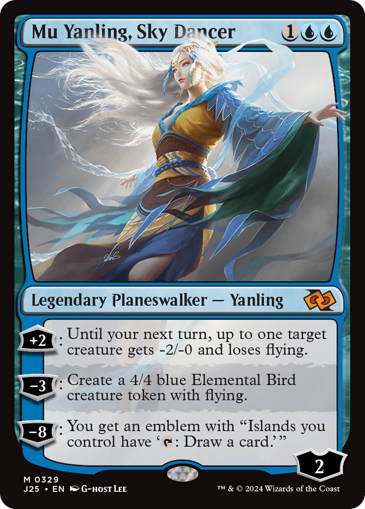 Mu Yanling, Sky Dancer (329) [Foundations Jumpstart] - Deck Out Gaming
