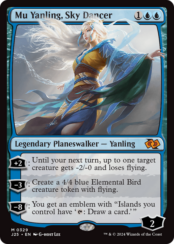 Mu Yanling, Sky Dancer (329) [Foundations Jumpstart] - Deck Out Gaming