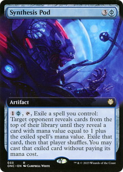 Synthesis Pod (Extended Art) (33) [Phyrexia: All Will Be One Commander] foil - Deck Out Gaming