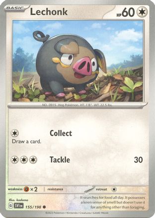 Lechonk - 155/198 (155) [SV01: Scarlet & Violet Base Set] - Deck Out Gaming