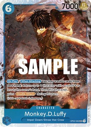 Monkey.D.Luffy (062) (OP02-062) [Paramount War] Foil - Deck Out Gaming