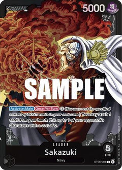 Sakazuki (ST06-001) [Starter Deck 6: Absolute Justice] Foil - Deck Out Gaming
