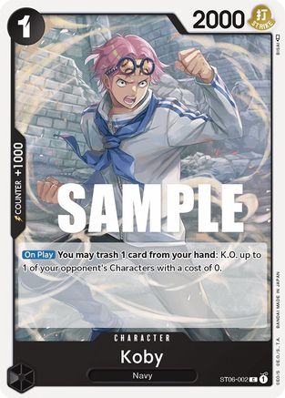 Koby (ST06-002) [Starter Deck 6: Absolute Justice] - Deck Out Gaming