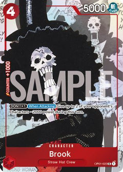 Brook - OP01-022 (Alternate Art) (OP01-022) [One Piece Promotion Cards] Foil - Deck Out Gaming