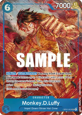 Monkey.D.Luffy (062) (Alternate Art) (OP02-062) [Paramount War] Foil - Deck Out Gaming