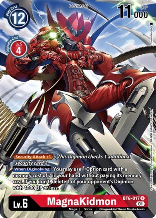 MagnaKidmon (Digimon Card Game Deck Box Set) (BT6-017) [Double Diamond] Foil - Deck Out Gaming