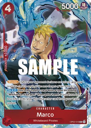 Marco (Alternate Art) (OP02-018) [Paramount War] Foil - Deck Out Gaming