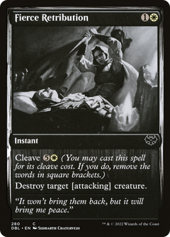 Fierce Retribution (280) [Innistrad: Double Feature] foil - Deck Out Gaming