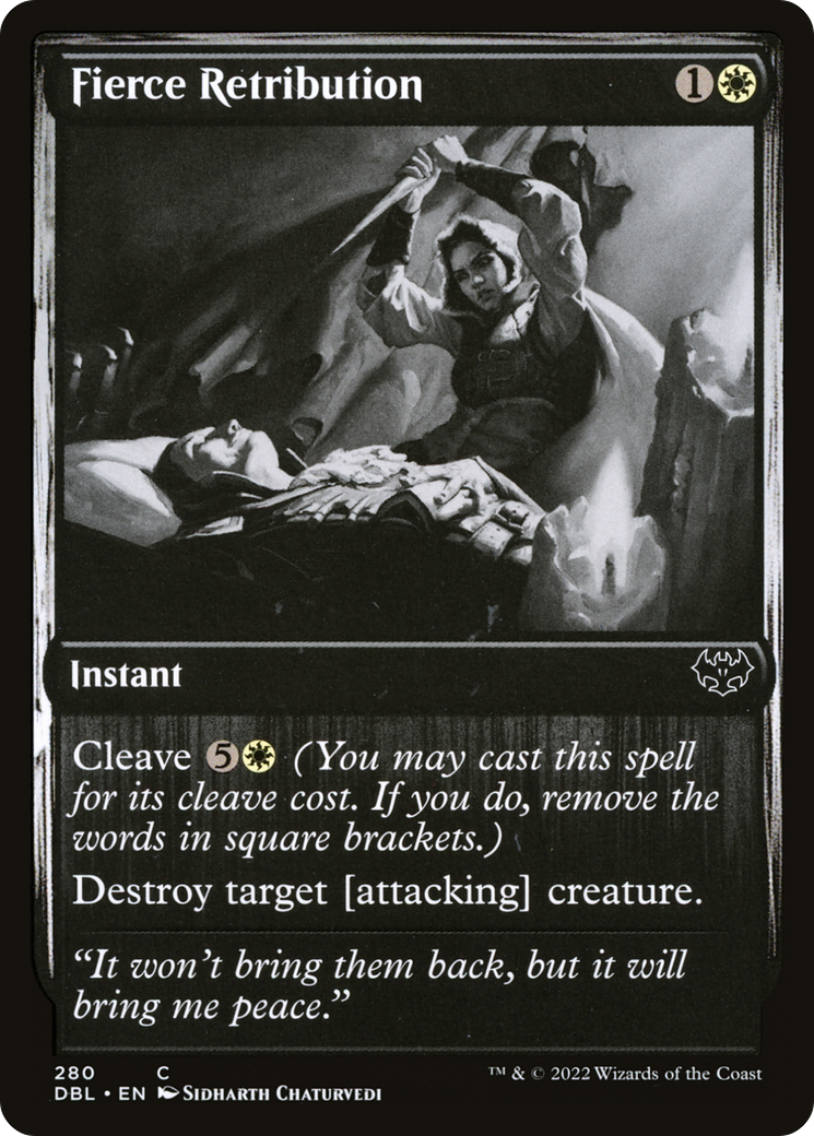 Fierce Retribution (280) [Innistrad: Double Feature] - Deck Out Gaming