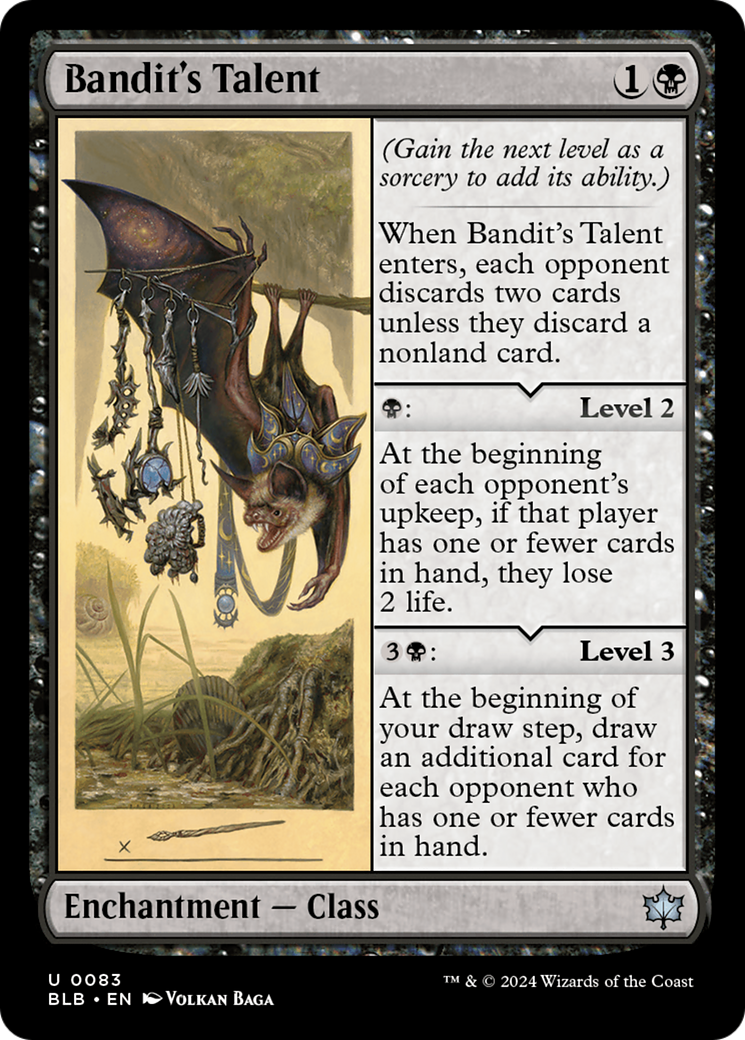 Bandit's Talent (83) [Bloomburrow] - Deck Out Gaming